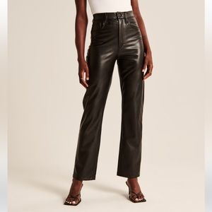 Abercrombie 90s Leather Pants